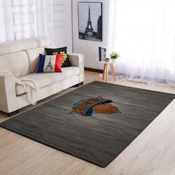 NBA New York Knicks Rectangle Rug Personalized Non-Slip Carpet Gift For Basketball Fans V2168