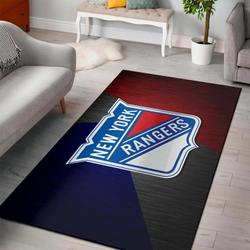 New York Rangers Area Rugs Nhl Hockey Living Room Carpet 2002202