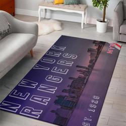 New York Rangers Area Rugs Nhl Hockey Living Room Carpet 2002209