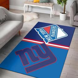 New York Rangers Area Rugs Nhl Hockey Living Room Carpet Team Logo 4