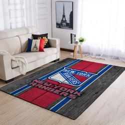 New York Rangers Nhl Area Rugs Living Room Carpet Sports Rug Regtangle Carpet