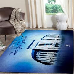 New York Yankees Area Rug Mlb Baseball Team Logo Living Room Rugs V454