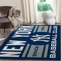 New York Yankees Area Rug Mlb Baseball Team Logo Living Room Rugs V472