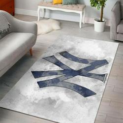 New York Yankees Mlb Baseball Area Rug Baseball Rug Regtangle Carpet Floor Decor Home Decor 21