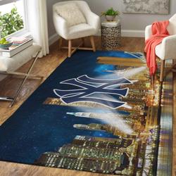 New York Yankees Mlb Baseball Area Rug Baseball Rug Regtangle Carpet Floor Decor Home Decor V11253
