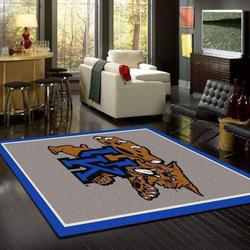 NCAA Kentucky Wildcats Area Rug Living Room Rug Home Decor Sport Home Decor