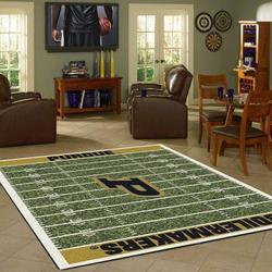 NCAA Purdue Boilermakers Homebeautyus Rug Regtangle Carpet