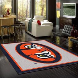 NCAA Auburn Tigers Team Logo Carpet Living Room Rug Regtangle Carpet