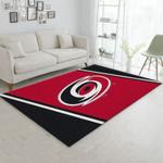 nhl spirit carolina hurricanes area rug living room and bed room rug rug regtangle carpet floor decor home decor 0
