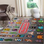 nintendo gamer area rug gaming gfd 1912062 area rug living room carpet rug regtangle carpet floor decor home decor 0