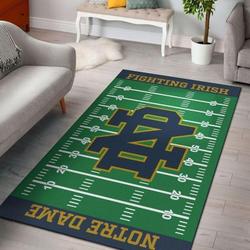 Notre Dame Fighting Irish Carpet Living Room Rug Regtangle Carpet V17231 2