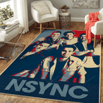 nsync pop music art for fans area rug living room carpet rug regtangle carpet floor decor home decor 0
