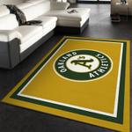 oakland athletics mlb 8 area rug living room and bed room rug rug regtangle carpet floor decor home decor 0