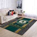 oakland athletics mlb area rugs baseball living room carpet team logo wooden style home rug regtangle carpet floor decor home decor 0