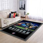 oakland raiders nfl team pride rectangle area rug area rug living room carpet rug regtangle carpet floor decor home decor 0