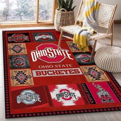 Ohio State Buckeyes Ncaa 3 Living Room Bed Room Rug Rug Regtangle Carpet