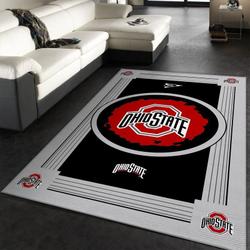 Ohio State Buckeyes Ncaa 5 Living Room Bed Room Rug Regtangle Carpetf