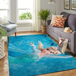 Frozen Area Rug Non-Slip Animated Movie Carpet Home Decor Gift Idea For Fansr F10217