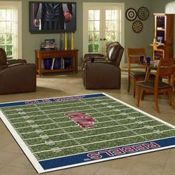 NCAA Ole Miss Rebels Home Field Area Rugs Carpet Living Room Rugs F102149