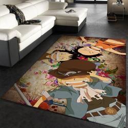 One Piece Anime Movies 2 Area Rug Living Room And Bed Room Rug Regtangle 