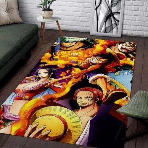 One Piece Area Rug Manga Ofd 03114 Living Room Carpet Regtangle Floor Decor Home Dreamrooma - One Piece Manga Home Decor