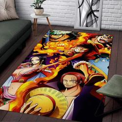 One Piece Christmas Gift Area Rug Living Room Rug Home Decor Floor Decor