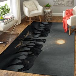 Panthers With The Sun Area Rug Animal Print Rug Regtangle Carpet Floor Decor Home Decor