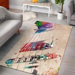 Rug Home Decor Football Team Logo Carpet Rug Living Room 1912246