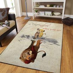 Lion King Area Rug Home Decor Carpet Rug Living Room 200225015