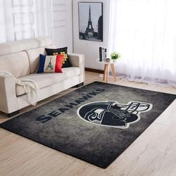 NFL Seattle Seahawks Rectangle Rug Personalized Non-Slip Carpet Gift For Football Fans 200225027