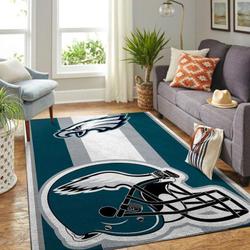 NFL Philadelphia Eagles Rectangle Rug Personalized Non-Slip Carpet Gift For Football Fans 20030418
