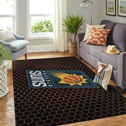NBA Phoenix Suns Rectangle Rug Personalized Non-Slip Carpet Gift For Basketball Fans V4262