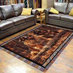 Pig Print Pattern Area Rug Living Room Rug Home Decor