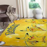 pikachu pokemon anime fn080209 movies area rug rug regtangle carpet floor decor home decor 0