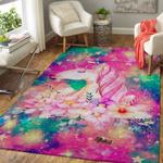 pink unicorn area rug living room rug home decor 1910162 floor 0