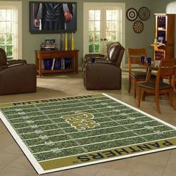 NCAA Pittsburgh Panthers Football Carpet Living Room Regtangle Rug V17249