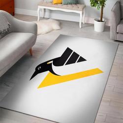 Pittsburgh Penguins Area Rugs Nhl Hockey Living Room Carpet 0