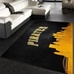 Pittsburgh Pirates Area Rug Living Room Rug Home Decor Mlb Baseball 2
