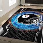 pittsburgh steelers rug football nfl area rug sport art home living decor 0