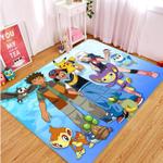 pokemon anime 9 area rug living room and bed room rug rug regtangle carpet floor decor home decor 0