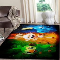 Pokemon Area Rug Living Room Rug Home Decor Nintendo Video Game Gfd 19112214