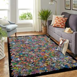 Pokemon Area Rug Living Room Rug Home Decor Nintendo Video Game Gfd 1912124