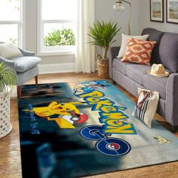 Pokemon Area Rug Nintendo Video Game Carpet Gamer Living Room Rugs Rug Regtangle Carpet Floor Decor Home Decor V335