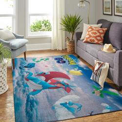 Pokemon Area Rug Nintendo Video Game Carpet Gamer Living Room Rugs Rug Regtangle Carpet Floor Decor Home Decor V354