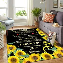 I Love You Rug For Wife Carpet Floor Area Rug For Living Room