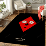 poker face music art for fans area rug living room carpet rug regtangle carpet floor decor home decor 0