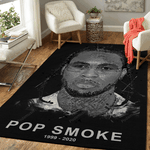 pop smoke music art for fans area rug living room carpet rug regtangle carpet floor decor home decor v11291 0