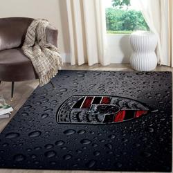 Posche Logo Supercars Area Rugs Living Room Carpet Fn131210 Rug Regtangle Carpet Floor Decor Home Decor