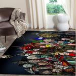 print patterntrippy area rug living room rug home decor 0