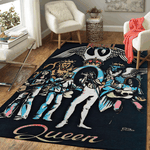 queen band vintage rock and roll area rug area rug living room carpet rug regtangle carpet floor decor home decor 0